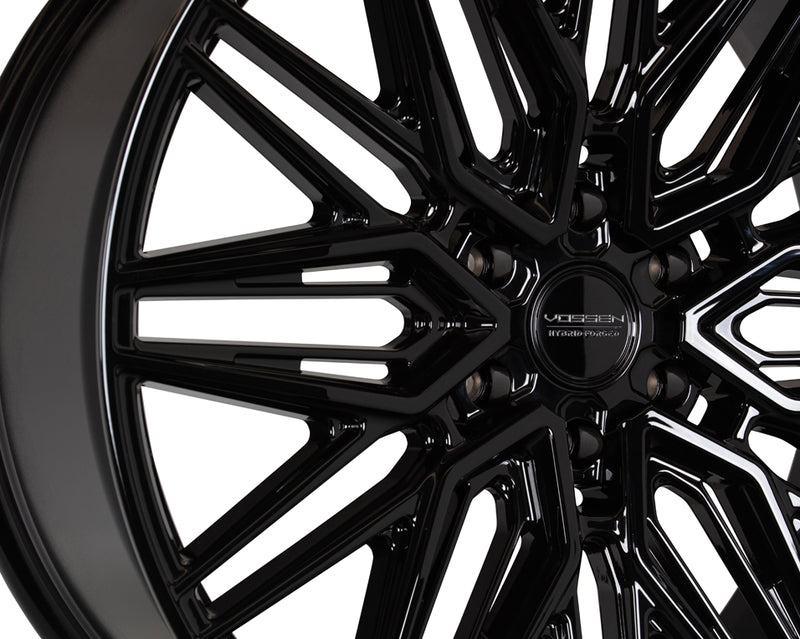 Vossen HF6-5 26x10 / 6x135 / ET35 / Deep / 87.1 CB - Gloss Black Wheel-Wheels-Deviate Dezigns (DV8DZ9)