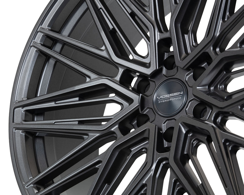 Vossen HF6-5 22x12 / 6x139.7 / ET-44 / Ultra Deep Face / 106.1 - Matte Gunmetal Wheel-Wheels-Deviate Dezigns (DV8DZ9)