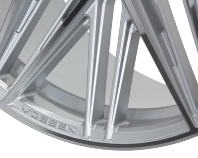 Vossen HF6-5 20x9.5 / 6x139.7 / ET15 / Deep Face / 106.1 - Silver Polished-Wheels-Deviate Dezigns (DV8DZ9)