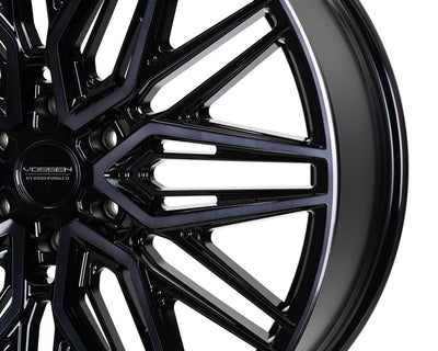 Vossen HF6-5 26x10 / 6x135 / ET35 / Deep / 87.1 CB - Tinted Gloss Black Wheel-Wheels-Deviate Dezigns (DV8DZ9)