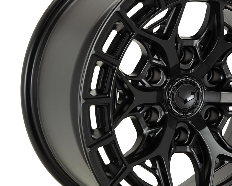 Vossen HFX-1 20x9 / 6x139.7 / ET18 / Deep / 106.1 CB - Satin Black Wheel-Wheels-Deviate Dezigns (DV8DZ9)