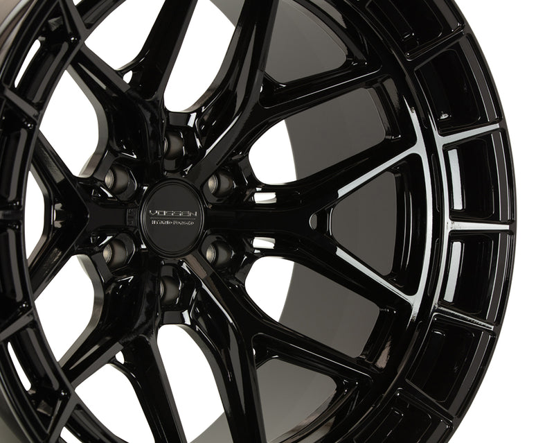 Vossen HFX-1 24x10 / 6x135 / ET25 / Deep / 87.1 CB - Gloss Black Wheel-Wheels-Deviate Dezigns (DV8DZ9)