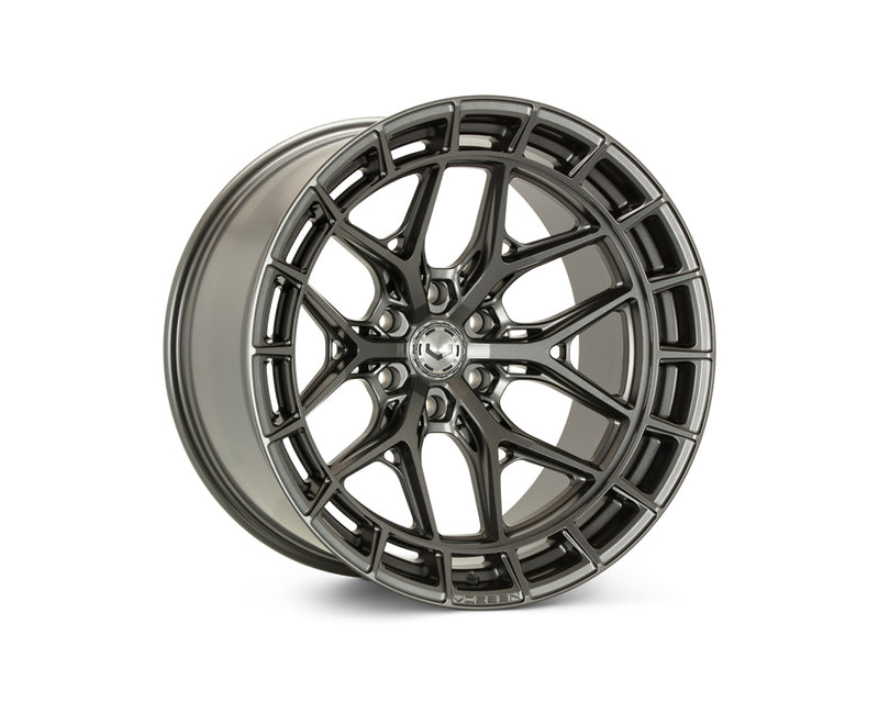Vossen HFX-1 22x9.5 / 6x135 BP / ET20 / 87.1 CB / Deep - Matte Gunmetal Wheel-Wheels-Deviate Dezigns (DV8DZ9)