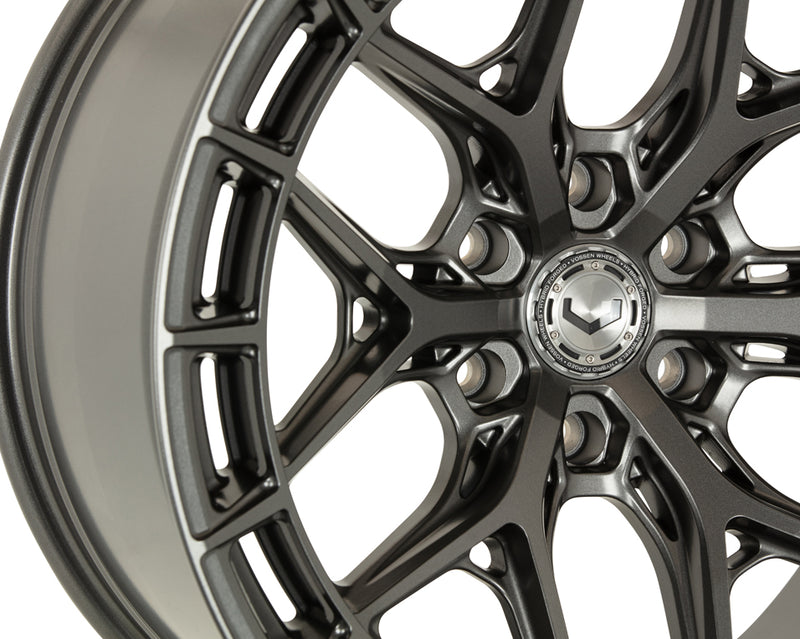 Vossen HFX-1 24x12 / 8x180 / ET-44 / Ultra Deep / 124.3 CB - Matte Gunmetal Wheel-Wheels-Deviate Dezigns (DV8DZ9)