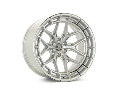 Vossen HFX-1 24x10 / 6x139.7 / ET25 / Deep / 106.1 CB - Silver Polished Wheel-Wheels-Deviate Dezigns (DV8DZ9)