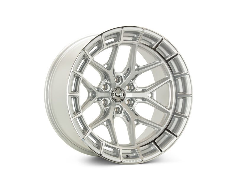 Vossen HFX-1 22x9.5 / 6x139.7 BP / ET20 / 106.1 CB / Deep - Silver Polished Wheel-Wheels-Deviate Dezigns (DV8DZ9)