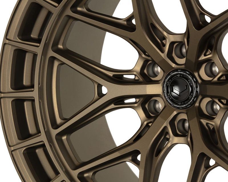Vossen HFX-1 18x9 / 6x135 / ET0 / Super Deep / 87.1 CB - Terra Bronze Wheel-Wheels-Deviate Dezigns (DV8DZ9)