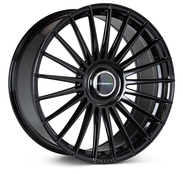 Vossen HF-8 22x9.5 / 6x135 BP / ET20 / 87.1 CB / Deep - Gloss Black Wheel-Wheels-Deviate Dezigns (DV8DZ9)