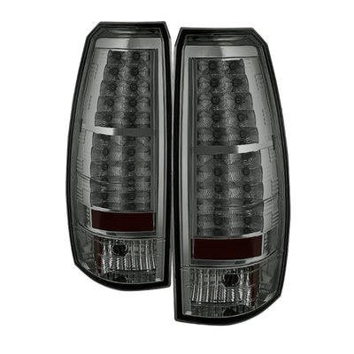 Spyder Chevy Avalanche 07-13 LED Tail Lights Smoke ALT-YD-CAV07-LED-SM-Tail Lights-Deviate Dezigns (DV8DZ9)