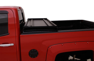 Lund 14-17 Toyota Tundra Fleetside (5.5ft. Bed) Hard Fold Tonneau Cover - Black-Tonneau Covers - Hard Fold-Deviate Dezigns (DV8DZ9)