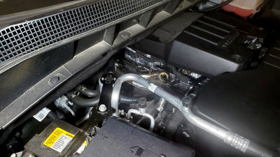 J&L 19-24 Chevy Silverado/GMC Sierra 1500 2.7L Passenger Side Oil Separator 3.0 - Clear Anodized-Oil Separators-Deviate Dezigns (DV8DZ9)