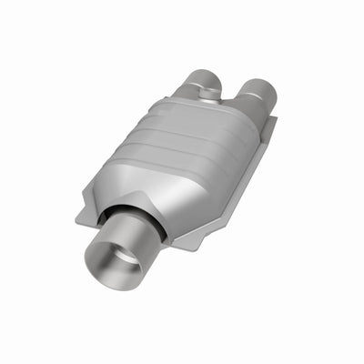 MagnaFlow Conv Univ 2/2.5 D/S Single O2 FED-Catalytic Converter Universal-Deviate Dezigns (DV8DZ9)