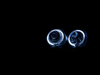 ANZO 1999-2006 Gmc Sierra 1500 Projector Headlights w/ Halo Black-Headlights-Deviate Dezigns (DV8DZ9)