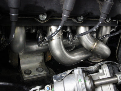 aFe Twisted Steel 1-7/8in 304 SS Headers 20-21 Ford F-250/F-350 V8-7.3L-Headers & Manifolds-Deviate Dezigns (DV8DZ9)