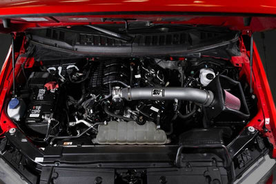 K&N 18-24 Ford F150 3.3L V6 Performance Air Intake System w/ Red Air Filter-Cold Air Intakes-Deviate Dezigns (DV8DZ9)