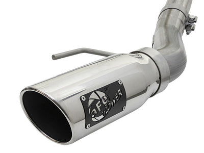 aFe MACHForce XP Exhaust Cat-Back SS-409 2017 Ford F-150 Raptor V6-3.5L (tt) w/ Polished Tips-Catback-Deviate Dezigns (DV8DZ9)