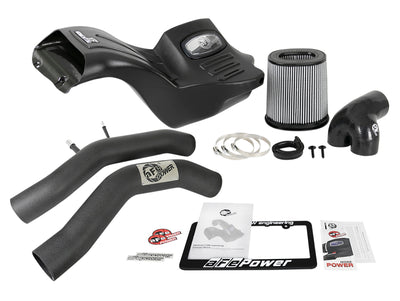 aFe Momentum XP Pro DRY S Cold Air Intake System w/ Black Aluminum Intake Tubes-Air Filters - Universal Fit-Deviate Dezigns (DV8DZ9)