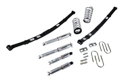 Belltech LOWERING KIT 82-93 S10 2inch-3inch/4inch SP SHOCKS-Lowering Kits-Deviate Dezigns (DV8DZ9)