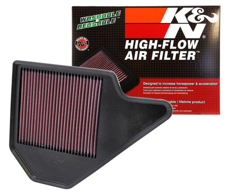 K&N Replacement Air Filter for 11-12 Chrysler Town & Country / Dodge Grand Caravan / 11 VW Routan-Air Filters - Drop In-Deviate Dezigns (DV8DZ9)