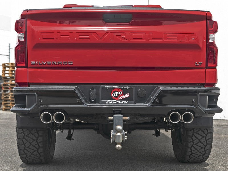 aFe Vulcan Series 3in 304SS DPF-Back 20-21 GM Trucks L6-3.0L (td) LM2 - Dual Polished Tip-DPF Back-Deviate Dezigns (DV8DZ9)