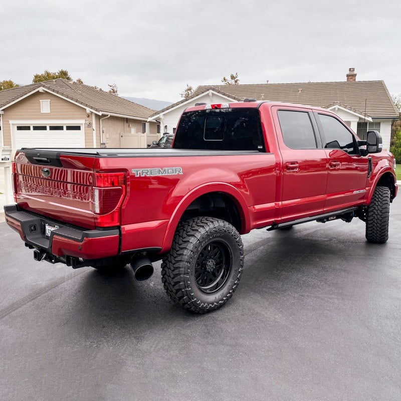 Banks Power 2017 Ford 6.7L 5in Monster Exhaust System - Single Exhaust w/ Black Tip-Catback-Deviate Dezigns (DV8DZ9)