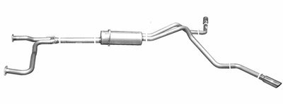 Gibson 04-10 Nissan Titan LE 5.6L 2.5in Cat-Back Dual Extreme Exhaust - Aluminized-Catback-Deviate Dezigns (DV8DZ9)