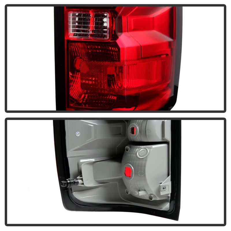 Xtune Chevy Silverado 2014-2016 Passenger Side Tail Lights - OEM Right ALT-JH-CS14-OE-R-Tail Lights-Deviate Dezigns (DV8DZ9)