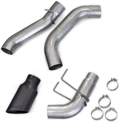 Banks Power 19-23 Dodge Ram Crew Cab 6.7L Cummins Monster Exhaust - SS Single Exhaust w/ Black Tip-Catback-Deviate Dezigns (DV8DZ9)