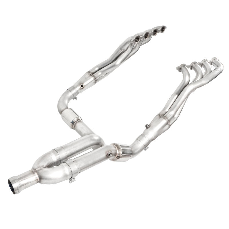 Stainless Works 2007-13 Chevy Silverado/GMC Sierra Headers 1-7/8in Primaries High-Flow Cats Y-Pipe-Headers & Manifolds-Deviate Dezigns (DV8DZ9)