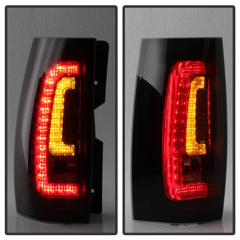 Spyder Chevy Suburban 07-14 V2 - LED Tail Lights - Black Smoke ALT-YD-CSUB07V2-LED-BSM-Tail Lights-Deviate Dezigns (DV8DZ9)