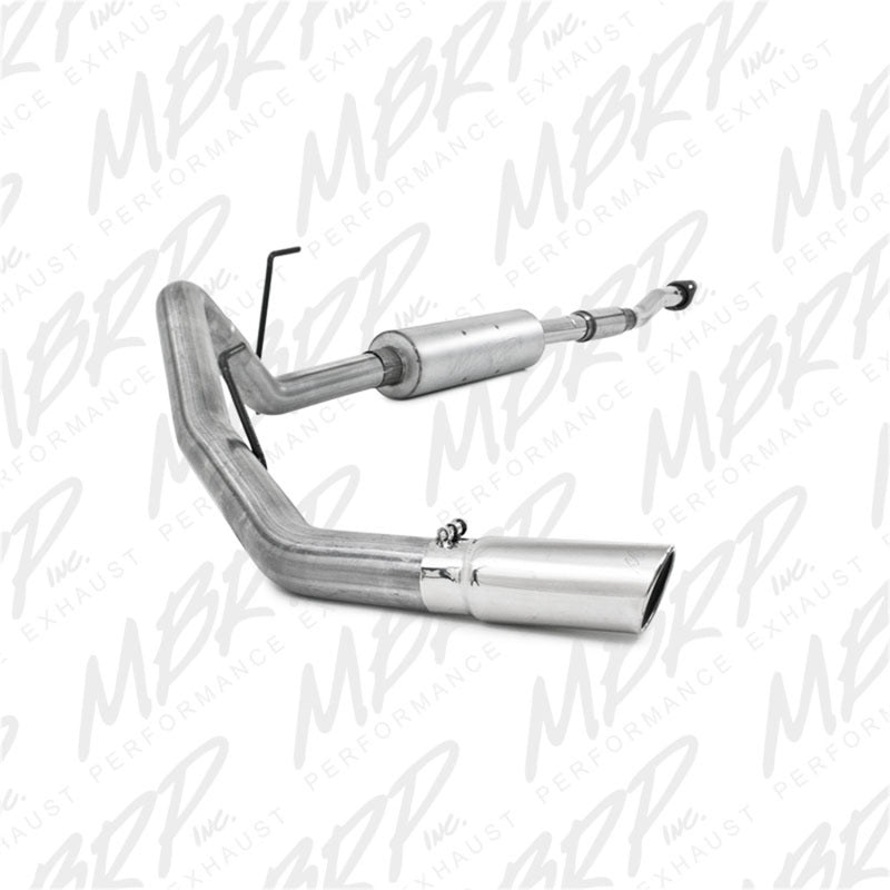 MBRP 11-12 Ford F150 3in Cat Back Single Side Exit Alum Exhaust System-Catback-Deviate Dezigns (DV8DZ9)