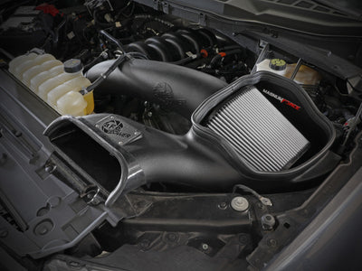 aFe - MagnumFORCE Intake Stage-2 Pro DRY S | 21 - 24 Ford F150 5.0L V8-Cold Air Intakes-Deviate Dezigns (DV8DZ9)