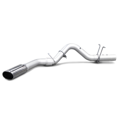 Banks Power 17+ GM Duramax L5P 2500/3500 Monster Exhaust System - SS Single Exhaust w/ Chrome Tip-Catback-Deviate Dezigns (DV8DZ9)