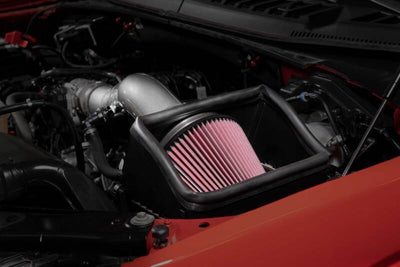 K&N 18-24 Ford F150 3.3L V6 Performance Air Intake System w/ Red Air Filter-Cold Air Intakes-Deviate Dezigns (DV8DZ9)