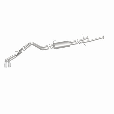 MagnaFlow 14 Toyota Tundra V8 4.6L/5.7L Stainless C/b Exhaust Dual same side pass. rear tire-Catback-Deviate Dezigns (DV8DZ9)