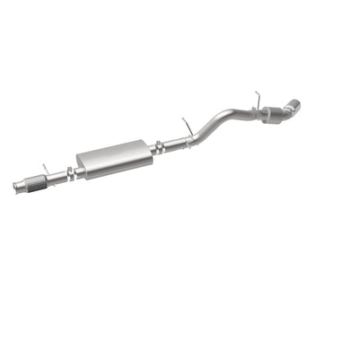 MagnaFlow MF Series SS Cat-Back Exhaust Single Passenger Side Rear Exit 2015 Cadillac Escalade-Catback-Deviate Dezigns (DV8DZ9)