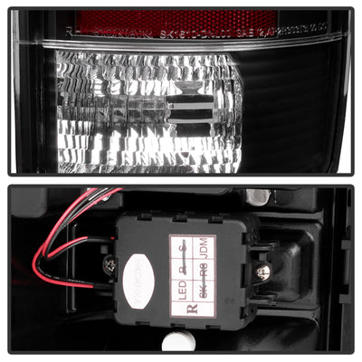 Spyder Chevy Suburban/Tahoe 1500/2500 00-06/GMC Yukon LED Tail Lights Black ALT-YD-CD00-LED-BK-Tail Lights-Deviate Dezigns (DV8DZ9)