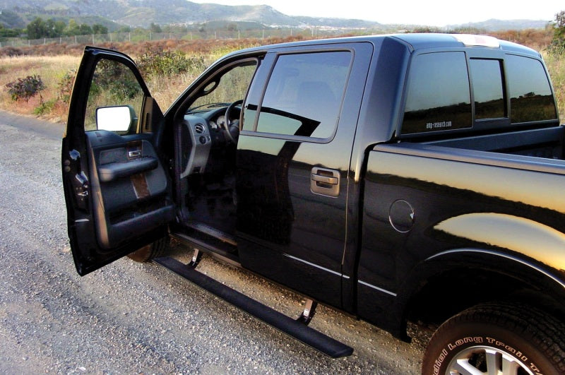 AMP Research 2004-2008 Ford F150 All Cabs PowerStep - Black-Running Boards-Deviate Dezigns (DV8DZ9)