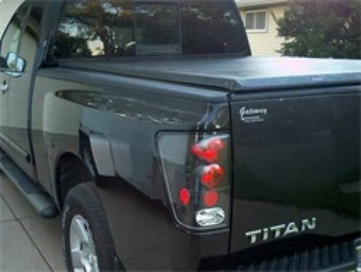 Spyder Nissan Titan 04-14 Euro Style Tail Lights Black ALT-YD-NTI04-BK-Tail Lights-Deviate Dezigns (DV8DZ9)