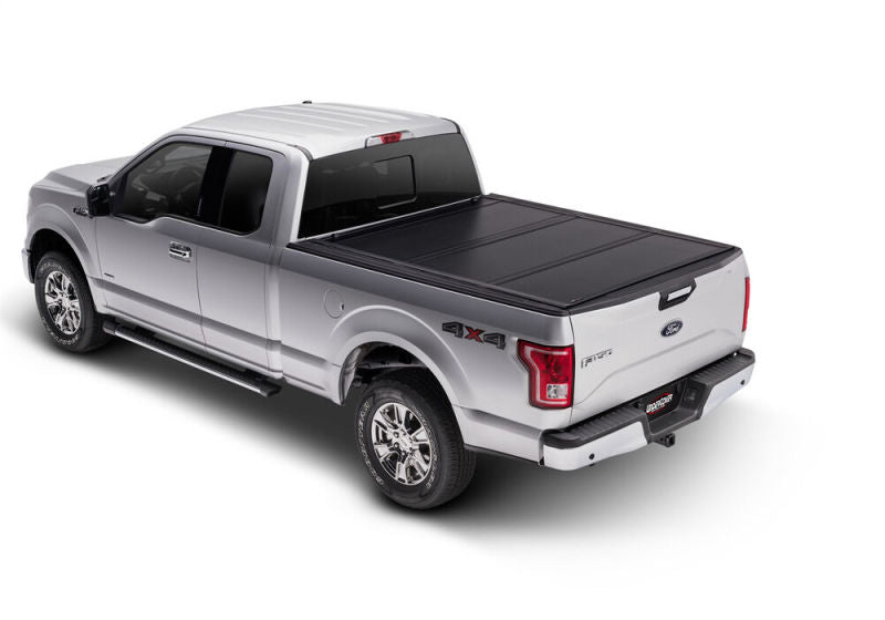 UnderCover 17-20 Ford F-250/F-350 6.8ft Ultra Flex Bed Cover - Matte Black Finish-Bed Covers - Folding-Deviate Dezigns (DV8DZ9)