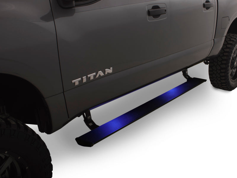 AMP Research 2016-2017 Nissan Titan / Titan XD PowerStep Plug N Play - Black-Running Boards-Deviate Dezigns (DV8DZ9)