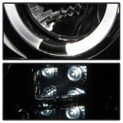 Spyder GMC Sierra 1500/2500/3500 07-13 Projector Headlights LED Halo- LED Smoke PRO-YD-GS07-HL-SM-Headlights-Deviate Dezigns (DV8DZ9)