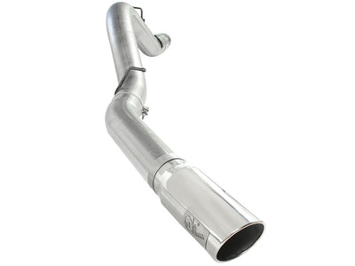 aFe Atlas Exhaust 5in DPF-Back Al Steel 11-13 GM Diesel Trucks V8-6.6L (td) LML (Pol Tip)-DPF Back-Deviate Dezigns (DV8DZ9)