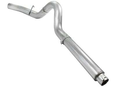 aFe Atlas 5in DPF-Back Aluminized Steel Exh Sys, Ford Diesel Trucks 08-10 V8-6.4L (td) No tip-DPF Back-Deviate Dezigns (DV8DZ9)