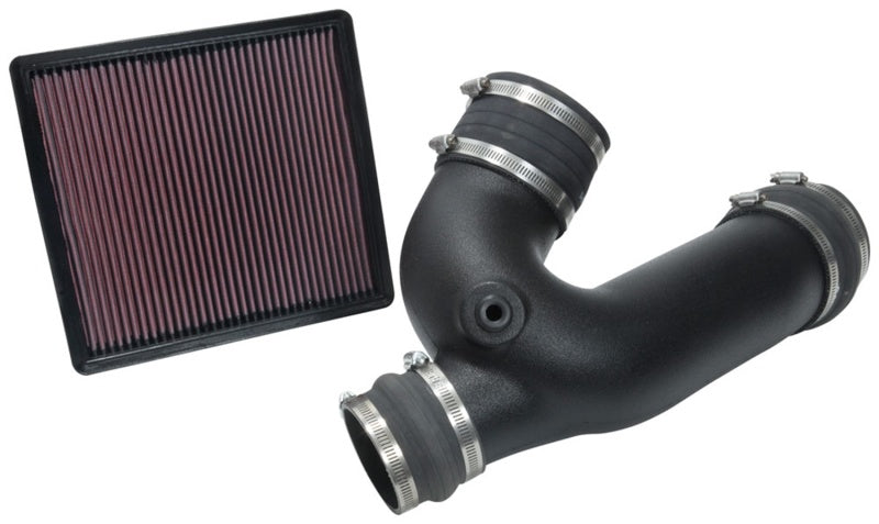 K&N 18-19 Ford F-150 V6-2.7L F/I Performance Air Intake System-Cold Air Intakes-Deviate Dezigns (DV8DZ9)