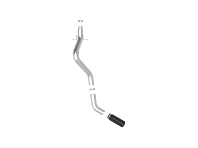 aFe Large Bore-HD 5 IN 409 SS DPF-Back Exhaust System w/Black Tip 20-21 GM Truck V8-6.6L-DPF Back-Deviate Dezigns (DV8DZ9)