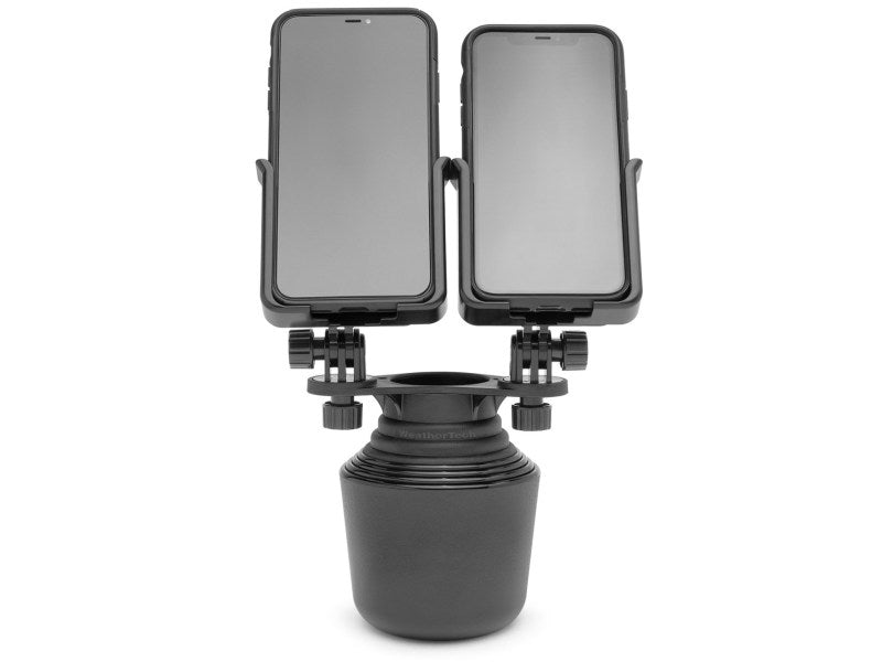 WeatherTech CupFone Duo XL w/Black Plastic Knobs-Dash & Interior Trim-Deviate Dezigns (DV8DZ9)