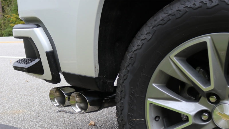 Corsa 2019+ Chevy Silverado 5.3L Crew Cab Short Bed Sport Cat-Back Dual Rear Exit w/ Polished Tips-Catback-Deviate Dezigns (DV8DZ9)