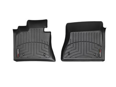 WeatherTech 14+ Chevrolet Silverado Front FloorLiner - Black-Floor Mats - Rubber-Deviate Dezigns (DV8DZ9)