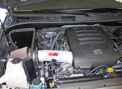 K&N 10-11 Toyota Tundra/Sequoia 4.6L V8 High Flow Performance Intake-Cold Air Intakes-Deviate Dezigns (DV8DZ9)